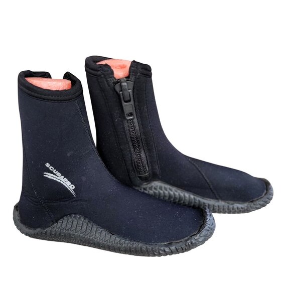 Scubapro 5mm Neoprene Wetsuit Ankle-Zip Dive Boots S7 - Picture 8 of 11